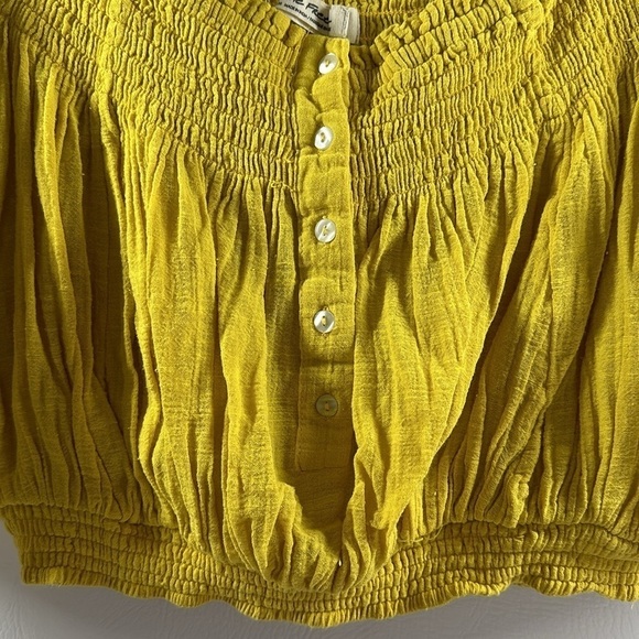 We The Free Dancing Till Dawn 100% Cotton Crop Top, M - Picture 8 of 13